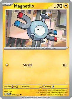 Pokémon-Karte Magnetilo 045/132