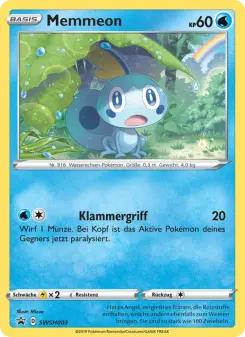 Pokémon-Karte Memmeon SWSH003