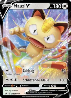 Pokémon-Karte Mauzi V SWSH004