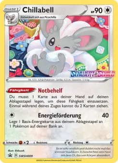 Pokémon-Karte Chillabell SWSH009