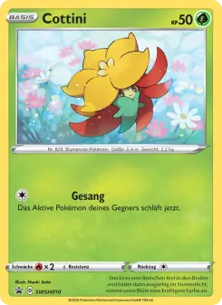 Pokémon-Karte Cottini SWSH010