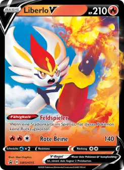 Pokémon-Karte Liberlo V SWSH015