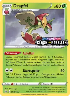 Pokémon-Karte Drapfel SWSH022