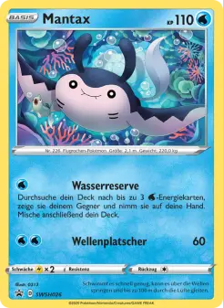 Pokémon-Karte Mantax SWSH026