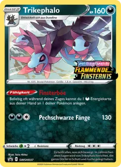 Pokémon-Karte Trikephalo SWSH037