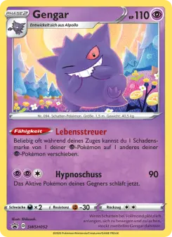 Pokémon-Karte Gengar SWSH052