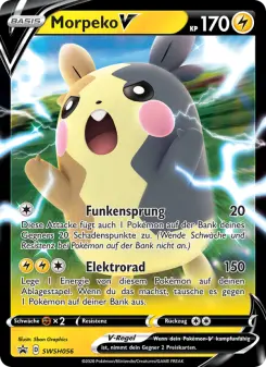 Pokémon-Karte Morpeko V SWSH056
