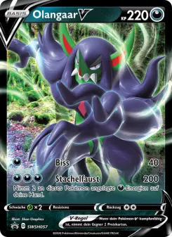 Pokémon-Karte Olangaar V SWSH057