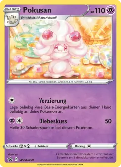 Pokémon-Karte Pokusan SWSH058