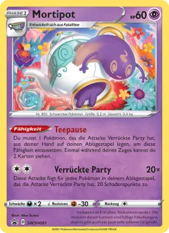 Pokémon-Karte Mortipot SWSH081