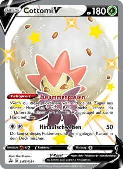 Pokémon-Karte Cottomi V SWSH084