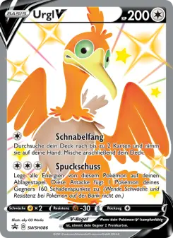 Pokémon-Karte Urgl V SWSH086