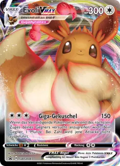 Pokémon-Karte Evoli VMAX SWSH087