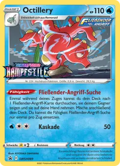 Pokémon-Karte Octillery SWSH089