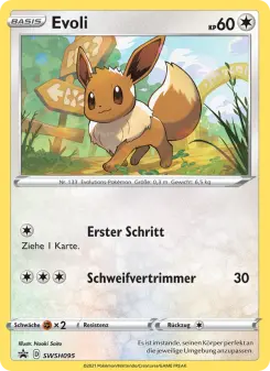 Pokémon-Karte Evoli SWSH095