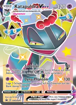 Pokémon-Karte Katapuldra VMAX SWSH097
