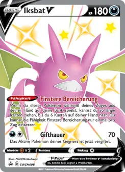 Pokémon-Karte Iksbat V SWSH098