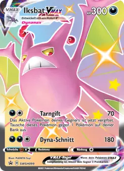 Pokémon-Karte Iksbat VMAX SWSH099