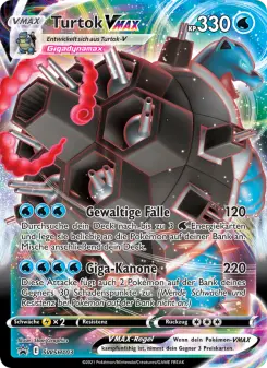 Pokémon-Karte Turtok VMAX SWSH103
