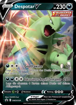 Pokémon-Karte Despotar V SWSH109