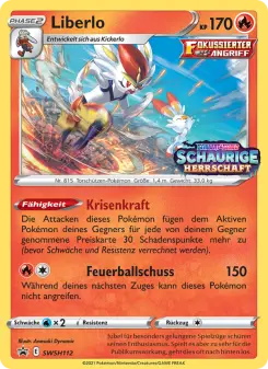 Pokémon-Karte Liberlo SWSH112
