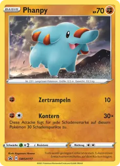 Pokémon-Karte Phanpy SWSH117