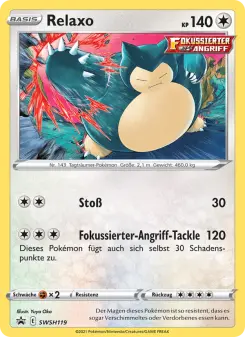 Pokémon-Karte Relaxo SWSH119