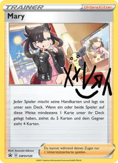 Pokémon-Karte Mary SWSH120