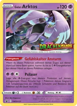 Pokémon-Karte Galar-Arktos SWSH123