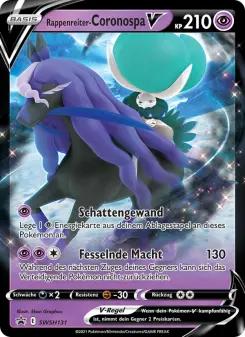 Pokémon-Karte Rappenreiter-Coronospa V SWSH131
