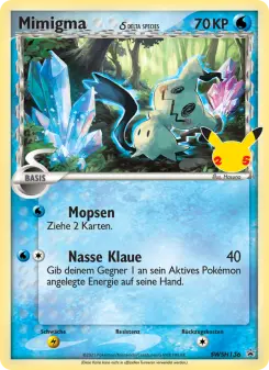 Pokémon-Karte Mimigma SWSH136
