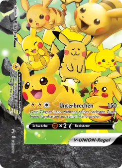 Pokémon-Karte Pikachu V-UNION SWSH141