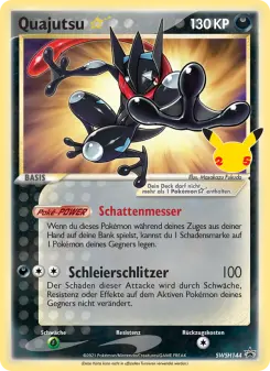Pokémon-Karte Quajutsu ☆ SWSH144