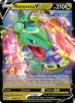 Pokémon-Karte Rayquaza V SWSH147