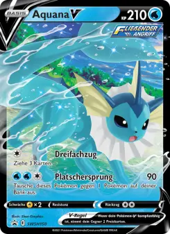 Pokémon-Karte Aquana V SWSH150