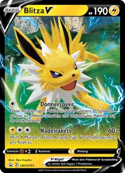 Pokémon-Karte Blitza V SWSH151