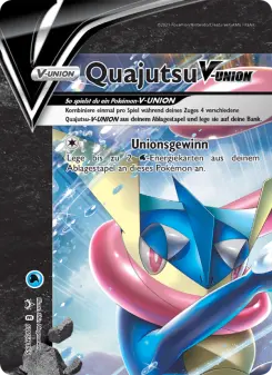 Pokémon-Karte Quajutsu V-UNION SWSH155