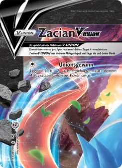 Pokémon-Karte Zacian V-UNION SWSH163