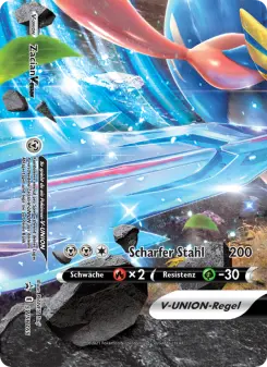 Pokémon-Karte Zacian V-UNION SWSH165