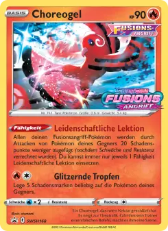 Pokémon-Karte Choreogel SWSH168