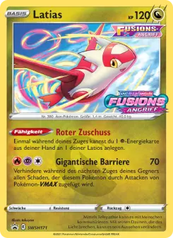 Pokémon-Karte Latias SWSH171