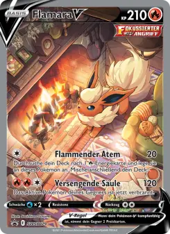 Pokémon-Karte Flamara V SWSH179