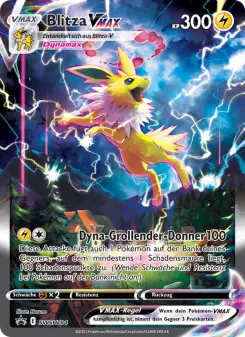 Pokémon-Karte Blitza VMAX SWSH184