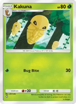 Pokémon-Karte Kakuna 009/226