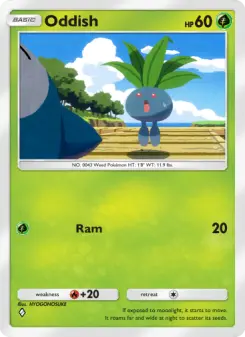 Pokémon-Karte Oddish 011/226