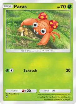 Pokémon-Karte Paras 014/226