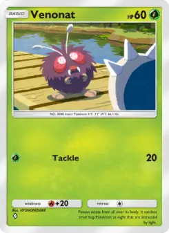 Pokémon-Karte Venonat 016/226