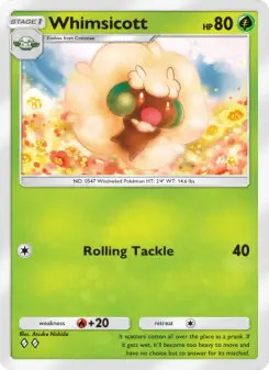 Pokémon-Karte Whimsicott 028/226