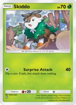 Pokémon-Karte Skiddo 031/226