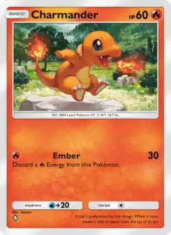 Pokémon-Karte Charmander 033/226